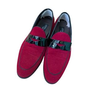 Frederico Leone Loafers Men 10 Dandy Formal Tuxedo New Yorker Bold Statement